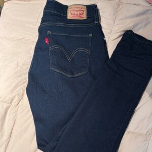 Levi's Women's Dark Blue Skinny Jeans